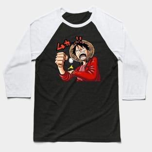 Anime Monkey D-Luffy Baseball T-Shirt